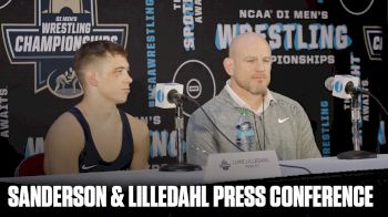 Cael Sanderson & Luke Lilledahl Post NCAA Press-Conference