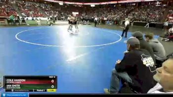 D2-182 lbs Semifinal - Cole Hanson, Delavan-Darien vs Ian Smith, Northwestern