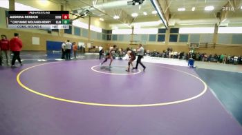 135lbs Cons. Round 6 - Audrina Rendon, Sunnyside (Girls) vs Cheyanne Wolfard-Henry, Klahowya (Girls)