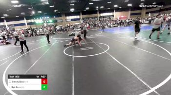 165 lbs Round Of 32 - Daniel Benavidez, San Fernando Wrestling Club vs Jacob Robles, Aztec WC