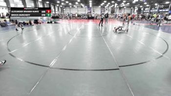 70 lbs Rr Rnd 3 - Alexander Bramer Kuntz, All-American Wrestling Club Red vs Brock Burchett, FORGE ELM 1