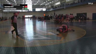 285 lbs Cons. Round 2 - Keaton Renfrew, Alfred State vs Maximo Ruiz, Stevens