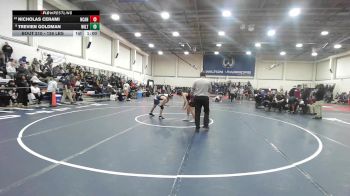 126 lbs Consi Of 8 #1 - Nicholas Cerami, New Canaan vs Trevien Goldman, Wilton