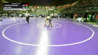 140 lbs Round Of 32 - Davrius Gutierrez, Selma vs Noah Soto, Tulare Union