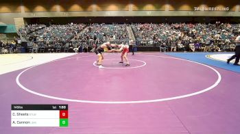 145 lbs Round Of 64 - Cutter Sheets, Stilwell vs Ammon Cannon, Lehi