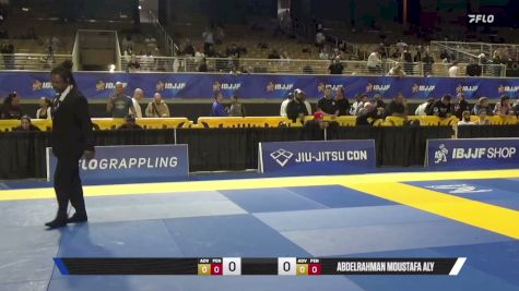 Cross Albert Habeil vs Abdelrahman Moustafa Aly 2026 Pan Jiu Jitsu IBJJF Championship