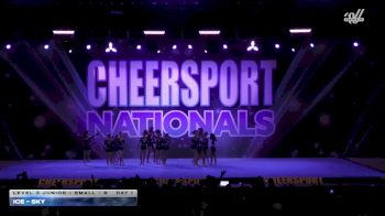 ICE - Sky [2026 L3 Junior - Small - B Day 1] 2026 CHEERSPORT National All Star Cheerleading Championship