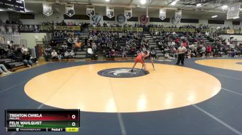 157 lbs Cons. Round 2 - Felix Wahlquist, River Falls vs Trenton Cwikla, Phillips