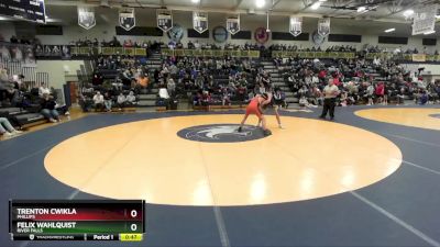 157 lbs Cons. Round 2 - Felix Wahlquist, River Falls vs Trenton Cwikla, Phillips