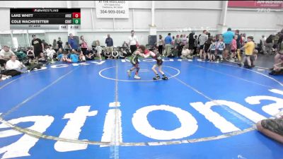 50 lbs Round Robin 4 - Lake Whitt, Arsenal WV-Yth vs Cole Wachstetter, Central IL RAGE-Yth