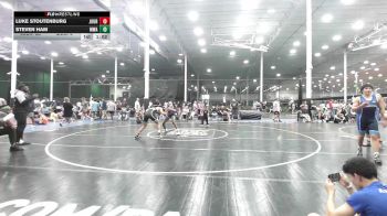 140 lbs Rr Rnd 4 - Luke Stoutenburg, Journeymen Wrestling Blue - HSC vs Steven Ham, Myland Wrestling Academy - HSC