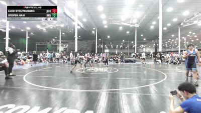 140 lbs Rr Rnd 4 - Luke Stoutenburg, Journeymen Wrestling Blue - HSC vs Steven Ham, Myland Wrestling Academy - HSC