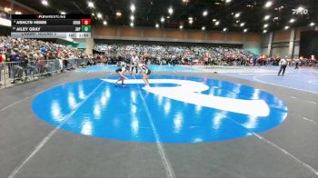 120 lbs Champ. Round 3 - Ailey Gray, Pitman vs Ashlyn Hemm, Del Oro