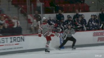 Felix Trudeau Scores On Turnaround One-Timer For Sacred Heart