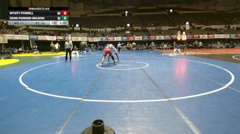 197 lbs Quarters & Wb (16 Team) - John Parker-Wilson, Newberry College vs Wyatt Powell, MSU Moorhead