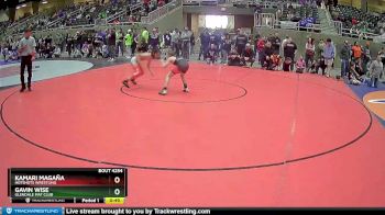 92 lbs Cons. Round 3 - Kamari Magaña, HotShots Wrestling vs Gavin Wise, Glendale Mat Club