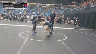 117 lbs Cons. Round 3 - Iyonna Bonner, Carl Albert vs Brailon Gainey, Carl Albert