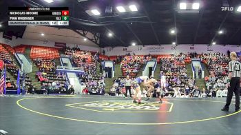 157 lbs Quarterfinals (8 Team) - Finn Ruediger, Yale HS vs Nicholas Moore, Madison HS