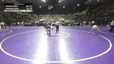 122 lbs Quarterfinal - Rocklin Zinkin, Buchanan vs Jonathan Jasso, Tulare Union