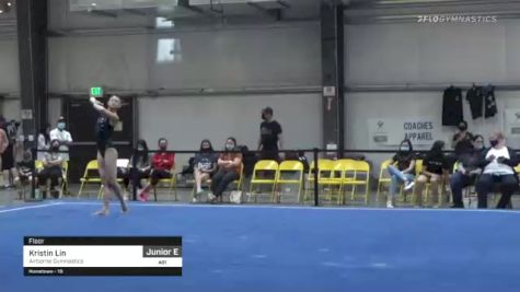 Kristin Lin - Floor, Airborne Gymnastics - 2021 Region 1 Women's Championships