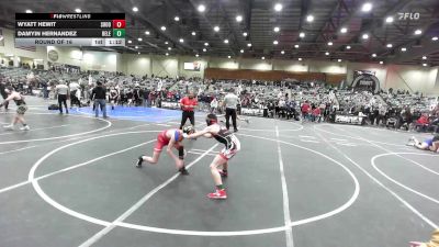 106 lbs Round Of 16 - Wyatt Hewit, Shootbox Rigby vs Damyin Hernandez, Relentless