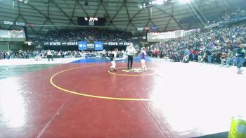 Girls 3A/4A 105 Quarterfinal - Libby Roberts, University (Girls) vs Lana Britt-Chum, Puyallup (Girls)