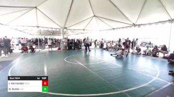 113 lbs Quarterfinal - Ivan Hernandez, SoCal Grappling vs Noah Butler, California Grapplers