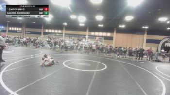 46 lbs Quarterfinal - Cayson Melo, Vasky Bros vs Gabriel Rodriguez, Central Coast Most Wanted