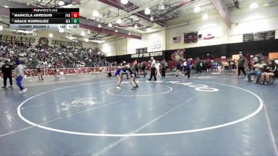 110 lbs Champ. Round 3 - Maricela Arreguin, Paramount vs Grace Rodriguez, Beaumont