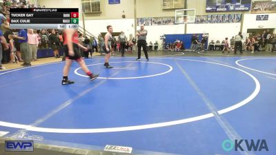 105 lbs Rr Rnd 5 - Tucker Gay, Barnsdall Youth Wrestling vs Dax Culie, Wagoner Takedown Club