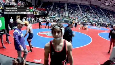 2A-157 lbs Champ. Round 1 - Paxon Legatt, Union County vs Dalton Storm, Pike County