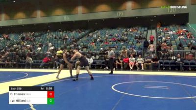 285 lbs Quarterfinal - Cooper Thomas, Grandview vs Will Hilliard, Old Dominion