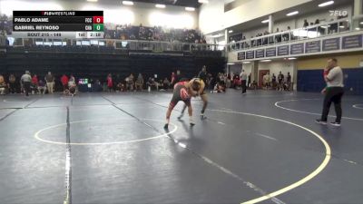 149 lbs Cons. Round 1 - Gabriel Reynoso, Chabot College vs Pablo Adame, Fresno City College
