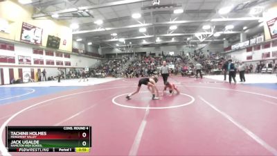 106 lbs Cons. Round 4 - Jack Ugalde, Hamilton High School vs Tachinii Holmes, Monument Valley