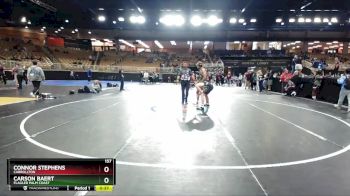 157 lbs Cons. Round 5 - Carson Baert, Flagler Palm Coast vs Connor Stephens, Carrollton