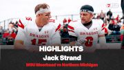 Jack Strand Highlights For MSU Moorhead Football Vs Northern Michigan