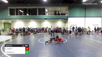 105 lbs Consi Of 4 - Elijah Carter, VA vs Asher Anthony, VA