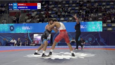 72 kg Qualif. - Joel Adams, United States vs Rabil Askerov, Uww