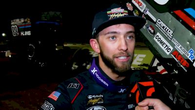 Tanner Thorson Reacts After Holding Off Aaron Reutzel To Win At Route 66 With  High Limit