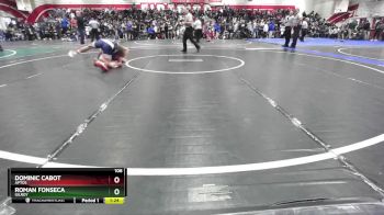 106 lbs Quarterfinal - Dominic Cabot, Aptos vs Roman Fonseca, Gilroy