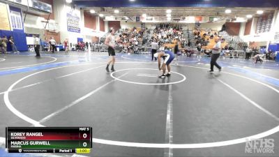 157 lbs Cons. Round 2 - Marcus Gurwell, Marina vs Korey Rangel, Silverado