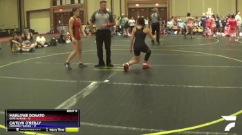 118 lbs Round 3 (10 Team) - Marlowe Donato, Elite NJ Blue vs Caitlyn O`Reilly, Cordoba Trained
