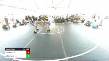 126 lbs Quarterfinal - Vincent Hanna, Semper Fi WC vs Justin Bernardo, Ime