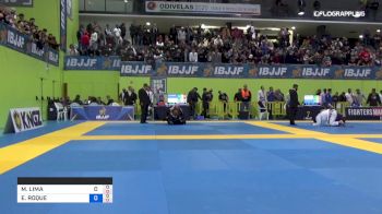MARCOS LIMA vs EDUARDO ROQUE 2019 European Jiu-Jitsu IBJJF Championship