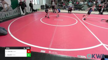 61 lbs Quarterfinal - Cecil Garner, Warner Eagles Youth Wrestling vs Lucas Smith, Pocola Youth Wrestling