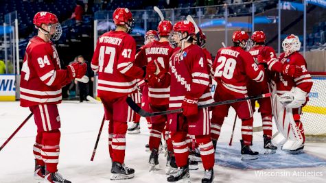 Wisconsin Badgers Hockey Outlast MSU In OT, Advance To Frozen Four