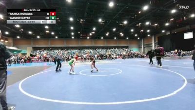 81-90 lbs Round 1 - Kamila Morales, Nevada Elite vs Jazmine Mayer, Fallon Outlaws WC