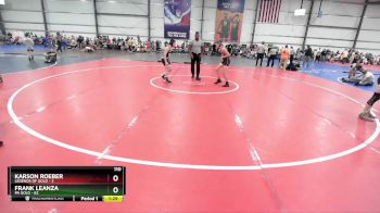110 lbs Rd# 2 10:30am Friday - Frank Leanza, PA Gold vs Karson Roeber, Legends Of Gold
