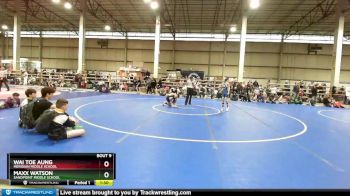 85 lbs Champ. Round 1 - Wai Toe Aung, Meridian Middle School vs Maxx Watson, Sandpoint Middle School