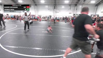 49 lbs Round 2 - Thomas Price, Jet Westling vs Gunner Seckinger, KC Elite Training Center